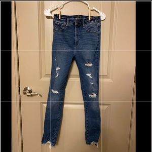 Abercrombie Simone High Rise Ankle Jeans